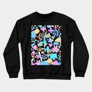 Flowers and shapes Crewneck Sweatshirt